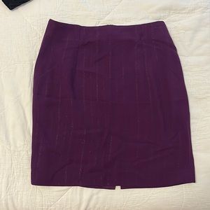 90s purple mini skirt